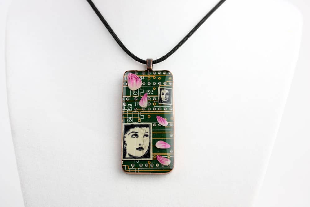 Pondering A Connection Circuit Board Pendant